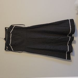 White house black market size 4 strapless dress